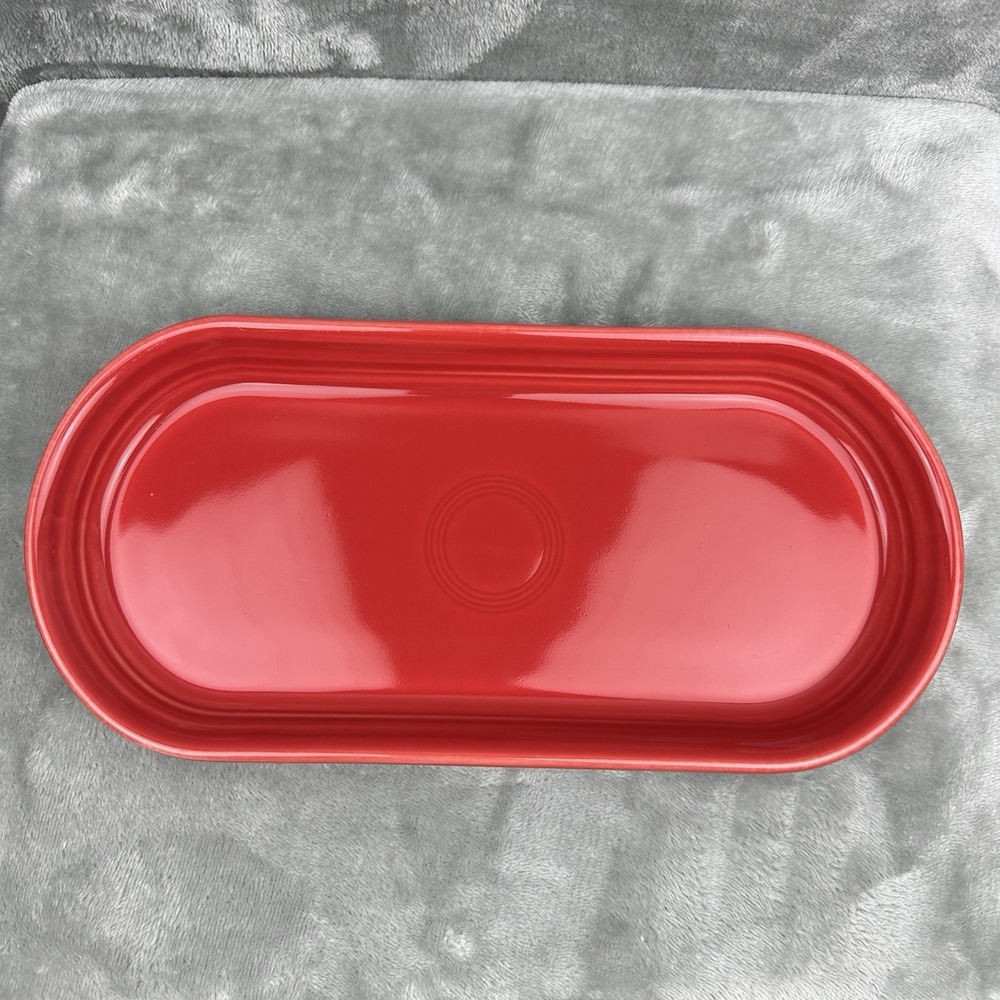 Fiesta Fiestaware Homer Laughlin Bread Tray Scarlet